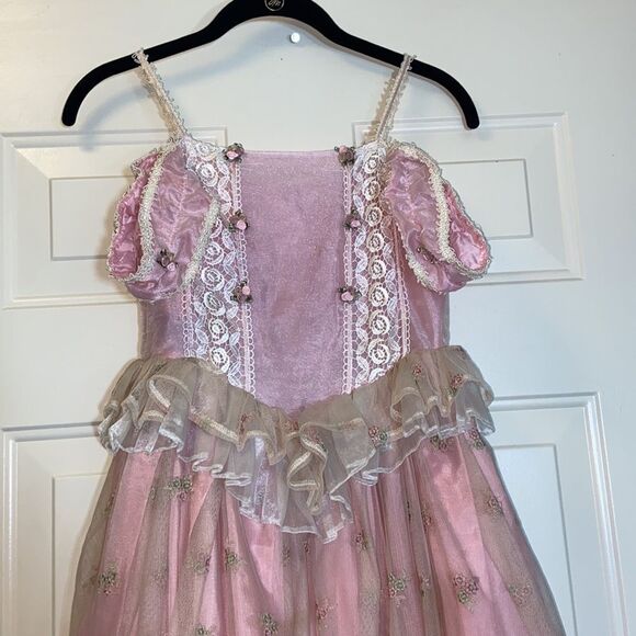 VTG,CREACIONES SARAHI EMBROIDERY GIRLS DRESS SIZE 8 - Picture 12 of 16